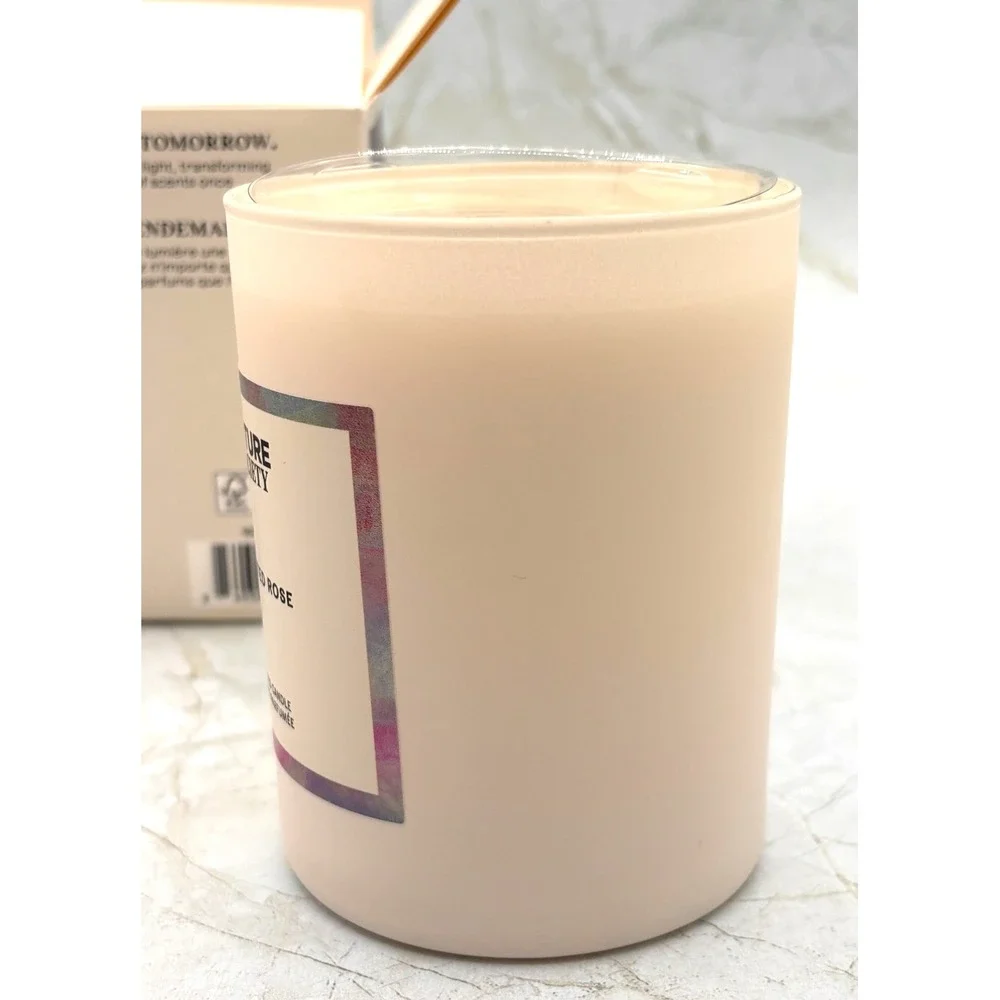 Future Society Haunted Rose Scented Candle 10oz 54‎ Hour Burn NIB Soy Blend USA